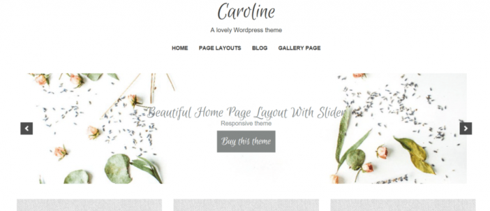 Caroline Themes