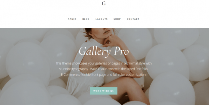 Gallery Pro Theme