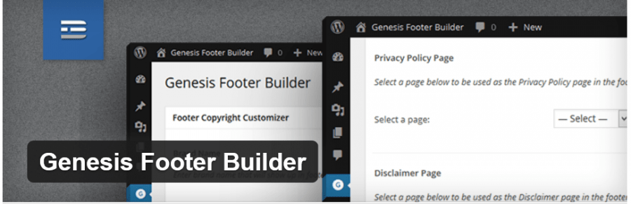 Genesis Footer Builder