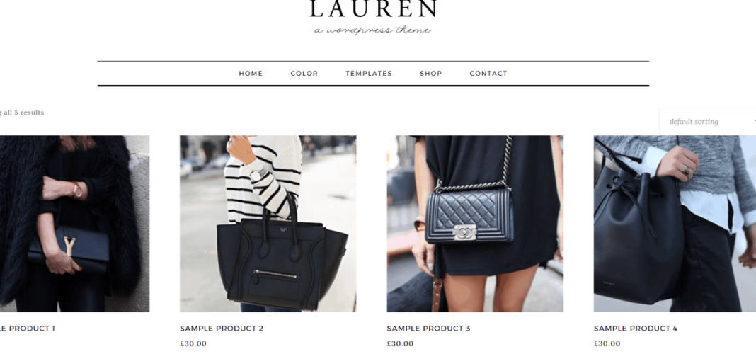 Lauren Shop Page