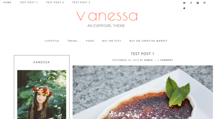 Vanessa Theme