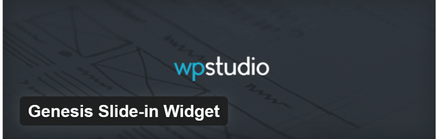 WPStudio Genesis Slide-in Widget