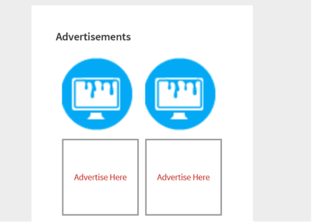 advertising blocks