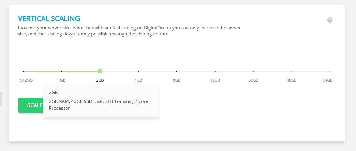 Cloudways Scaling