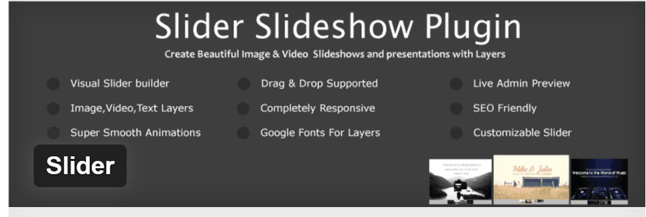 slider slideshow